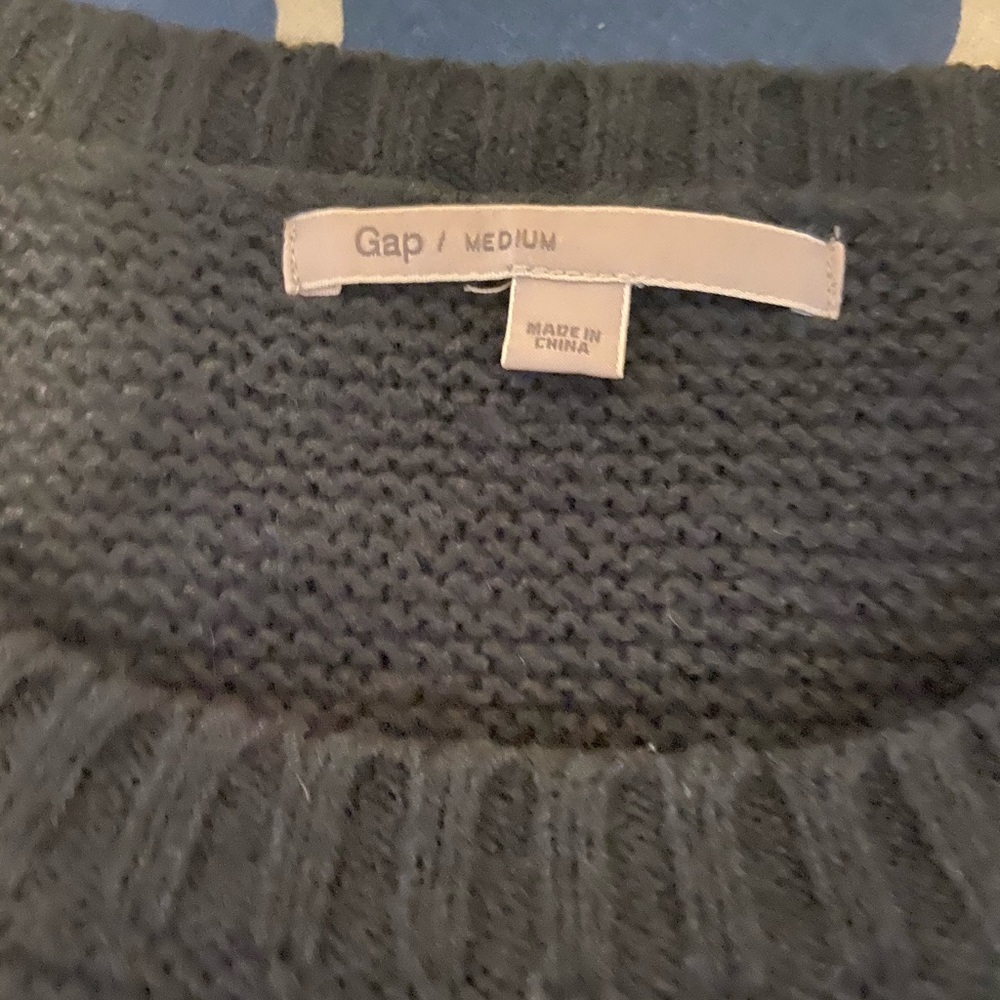 Blue Gap 3/4 length sleeve sweater